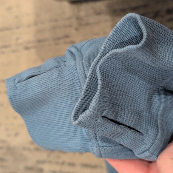 Lululemon Scuba Oversized Funnel Neck Half Zip Utility Blue - Picture 11 of 11